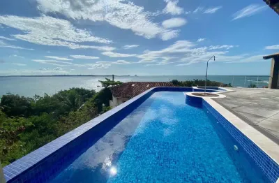 Casa com 4 dormitórios à venda, 423 m² por r$ 3.950.000,00 - praia da costa - vila velha/es
