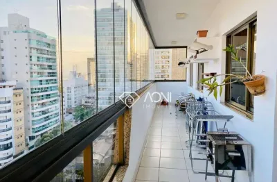 Apartamento com 3 dormitórios à venda, 135 m² por r$ 1.000.000,00 - praia da costa - vila velha/es