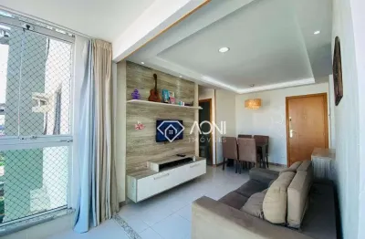 Lindo apartamento com 2 dormitórios à venda, 62 m² por r$ 630.000 - praia de itaparica - vila velha/es