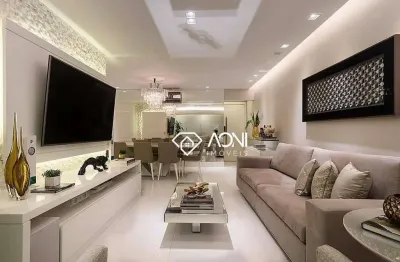 Apartamento com 3 dormitórios à venda, 100 m² por r$ 1.580.000,00 - jardim camburi - vitória/es