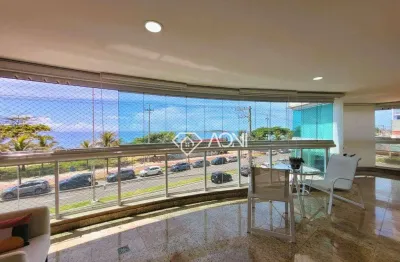 Apartamento com 3 dormitórios à venda, 160 m² por r$ 1.795.000,00 - itaparica - vila velha/es