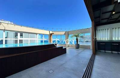 Exclusividade - cobertura com 3 dormitórios à venda ou locação, 231 m² por r$ 3.590.000 - praia de itaparica - vila velha/es
