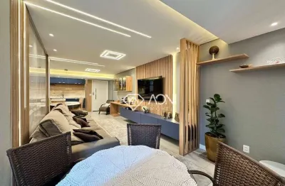 Apartamento com 3 dormitórios à venda, 130 m² por r$ 1.400.000,00 - praia da costa - vila velha/es