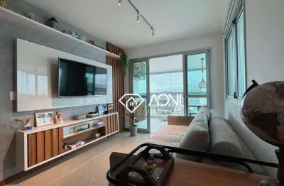 Apartamento com 3 dormitórios à venda, 110 m² por r$ 1.450.000,00 - jardim da penha - vitória/es