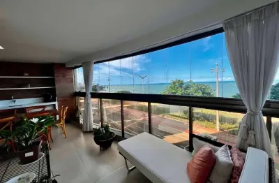 Apartamento com 4 dormitórios à venda, 240 m² por r$ 3.100.000,00 - praia de itaparica - vila velha/es