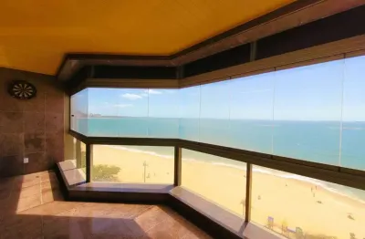 Apartamento com 4 dormitórios à venda, 360 m² por r$ 5.000.000,00 - praia de itapoã - vila velha/es