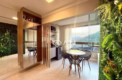 Apartamento com 4 dormitórios à venda, 135 m² por r$ 1.890.000,00 - praia da costa - vila velha/es