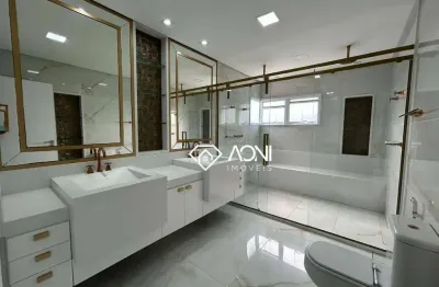 Casa com 4 dormitórios à venda, 360 m² por r$ 3.750.000,00 - alphaville jacuhy - serra/es