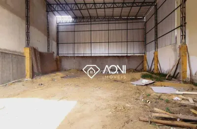 Galpão para alugar, 300 m² por r$ 7.500,02/mês - porto canoa - serra/es