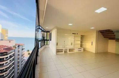 Cobertura com 4 dormitórios à venda, 280 m² por r$ 2.650.000,00 - praia da costa - vila velha/es