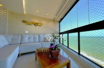 Cobertura com 3 dormitórios à venda, 600 m² por r$ 5.600.000,00 - praia da costa - vila velha/es