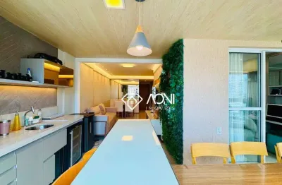 Apartamento com 3 dormitórios à venda, 110 m² por r$ 1.090.000,00 - itapuã - vila velha/es