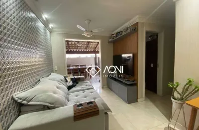 Apartamento garden com 3 dormitórios à venda, 54 m² por r$ 450.000 - jardim limoeiro - serra/es