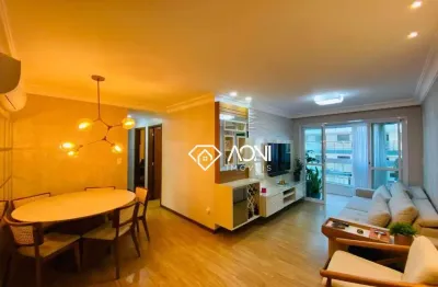 Apartamento com 3 dormitórios à venda, 135 m² por r$ 1.100.000,00 - praia da costa - vila velha/es