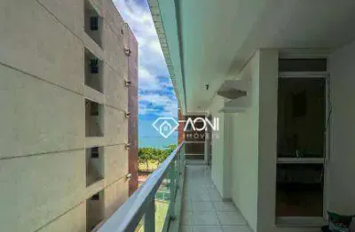 Apartamento com 2 dormitórios à venda, 65 m² por r$ 995.000,00 - praia de itaparica - vila velha/es