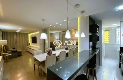 Apartamento com 3 dormitórios à venda, 77 m² por r$ 920.000,00- jardim camburi - vitória/es