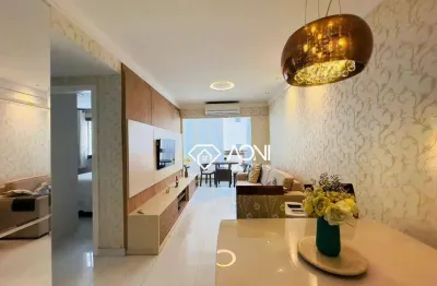 Apartamento com 2 dormitórios à venda, 66 m² por r$ 790.000,00 - itapuã - vila velha/es