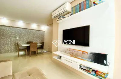 Lindo apartamento, sol da manhã, andar alto com 2 dormitórios à venda, 75 m² por r$ 749.000 - itapoã - vila velha/es