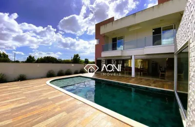 Casa com 6 dormitórios, 500 m² - venda por r$ 5.950.000,00 ou aluguel por r$ 23.078,76/ano - interlagos - vila velha/es
