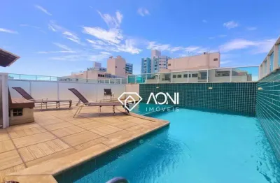 Aluguel - apartamento com 1 quarto - porteira fechada -  r$ 2,800,00 + taxas  - praia de itaparica - vila velha/es