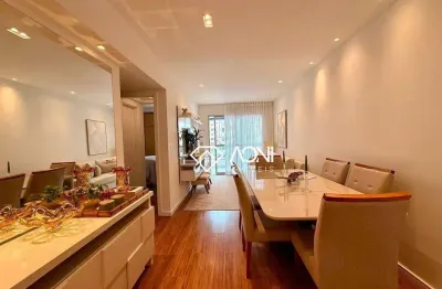 Apartamento com 3 dormitórios à venda, 96 m² por r$ 875.000,00 - praia da costa - vila velha/es