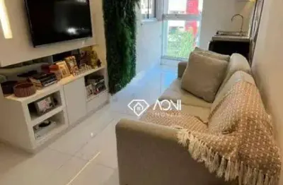 Apartamento com 2 dormitórios à venda, 62 m² por r$ 680.000 - praia de itaparica - vila velha/es