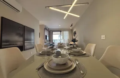 Apartamento novo montado e decorado com closet e varanda gourmet em santa lúcia, vitória