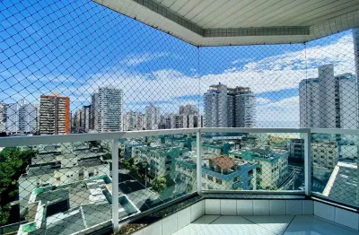 Lindo apartamento, sol da manhã, vista mar, andar alto com 2 dormitórios à venda, 77 m² por r$ 730.000,00 - itapoã - vila velha/es