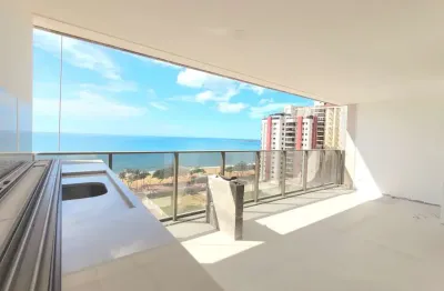 Apartamento- Frente para o mar na Praia de Itapuã, novo, 161m² - R$ 3.150.000,00