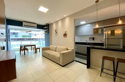 Maravilhoso apartamento mobiliado de 2 quartos a 1 quadra do mar, na Praia da Costa.