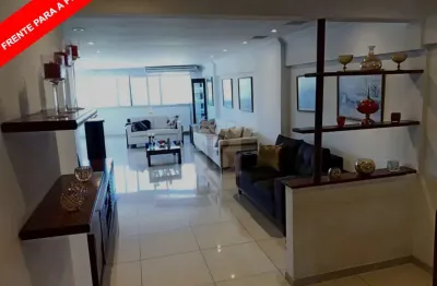 Apartamento de frente praia de icaraí com 4 quartos, 1 suíte e 243m²  1 por andar - niterói-rj