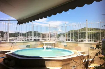 Cobertura de luxo à venda em icaraí, niterói-rj: 4 quartos, 2 suítes, 2 salas, 3 banheiros, 3 vagas de garagem, 180 m² de área.