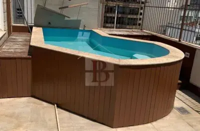 Cobertura de luxo na praia de icaraí, niterói-rj: 3 quartos, 1 sala, 3 banheiros, 2 vagas de garagem, 221,00 m² de área.