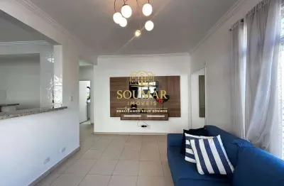 Apartamento com 2 quartos, 2 banheiros à venda, 75m² - enseada, guarujá/sp