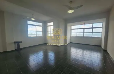 Apartamento frente mar com 3 quartos, pompéia, santos