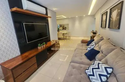 Apartamento de 3 dorm. com1 suíte - 2 vagas demarcadas, pompéia/ santos