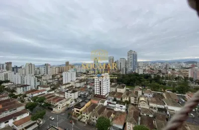 Apartamento com 3 quartos sendo uma suíte e 3 banheiros - boqueirão, santos