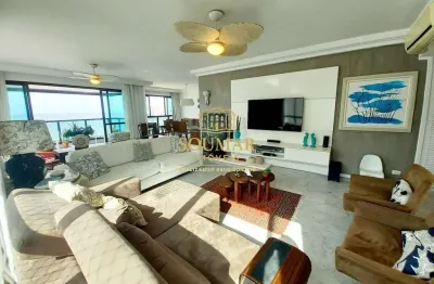 Apartamento frente total para o mar com 3 suítes  - 2 vagas - pitangueiras