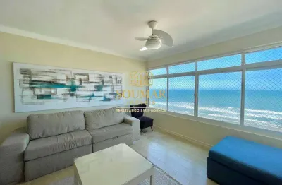 Apartamento frente mar 3 dormitórios 1 suíte - pitangueiras- guarujá