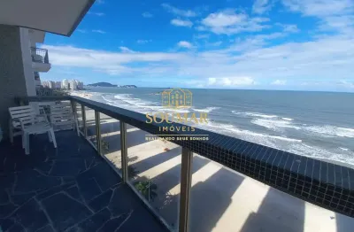 Apartamento frente mar com 3 dormitórios 2 suítes - pitangueiras/ guarujá