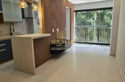 Lindo apartamento 2 dormitórios à venda, 63 m² - marapé- santos