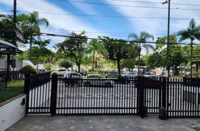 Apartamento 2 dorms., 2 banheiros, vaga demarcada, frente praia - Gonzaga