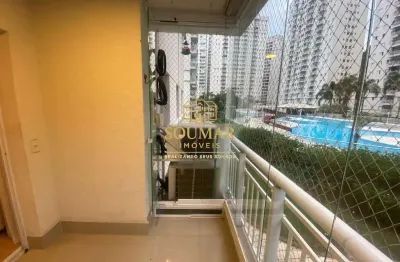 Apartamento com 3 dormitórios à venda condomínio clube– marapé, santos/sp