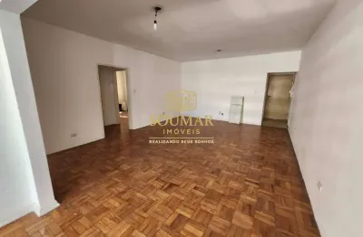 3 dorms. c/ suíte a uma quadra da praia do boqueirão - santos/sp