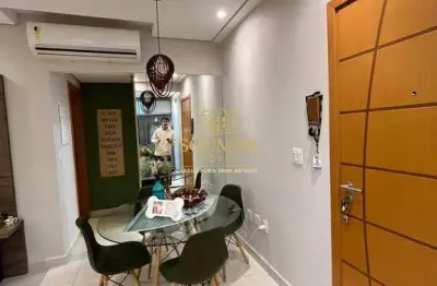 Apto 1 dorm. - prédio novo c/ lazer - 2 quadras da praia - embaré/santos
