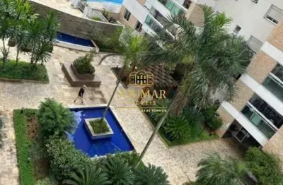 Apartamento 3 dorm., 2 suites, cond. stadium residencial clube-santos/sp