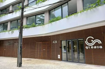 Apartamento garden à venda em rio de janeiro, glória, com 1 quarto, 59,38m²