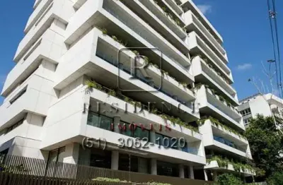 Luxuoso apartamento de 3 suítes no moinhos de vento, porto alegre: 388m², 4 vagas de garagem, fachadas revestidas em porcelanato italiano e lajes maciças. aproveite!