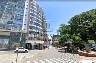 Sala comercial com 2 salas à venda na rua professor annes dias, 166, centro histórico, porto alegre, 27 m2 por r$ 100.000