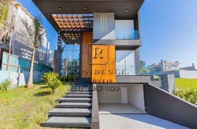 Casa em condomínio fechado com 4 quartos à venda na estrada das três meninas, 2001, vila nova, porto alegre por r$ 3.200.000